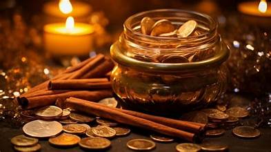 Money Candle - Green